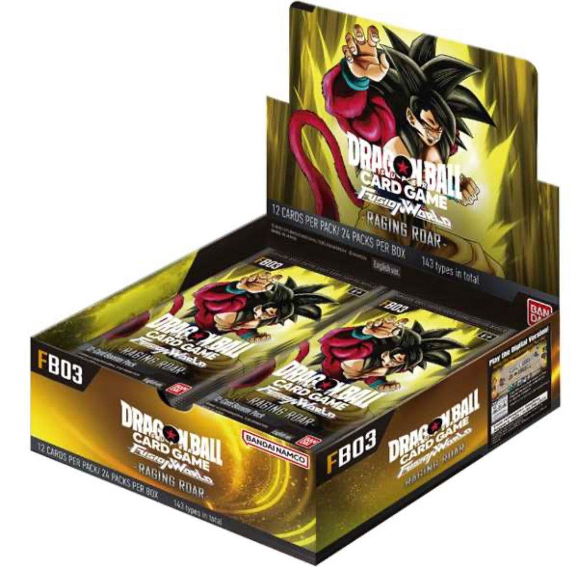 FB03 Raging Roar Booster Box EN
