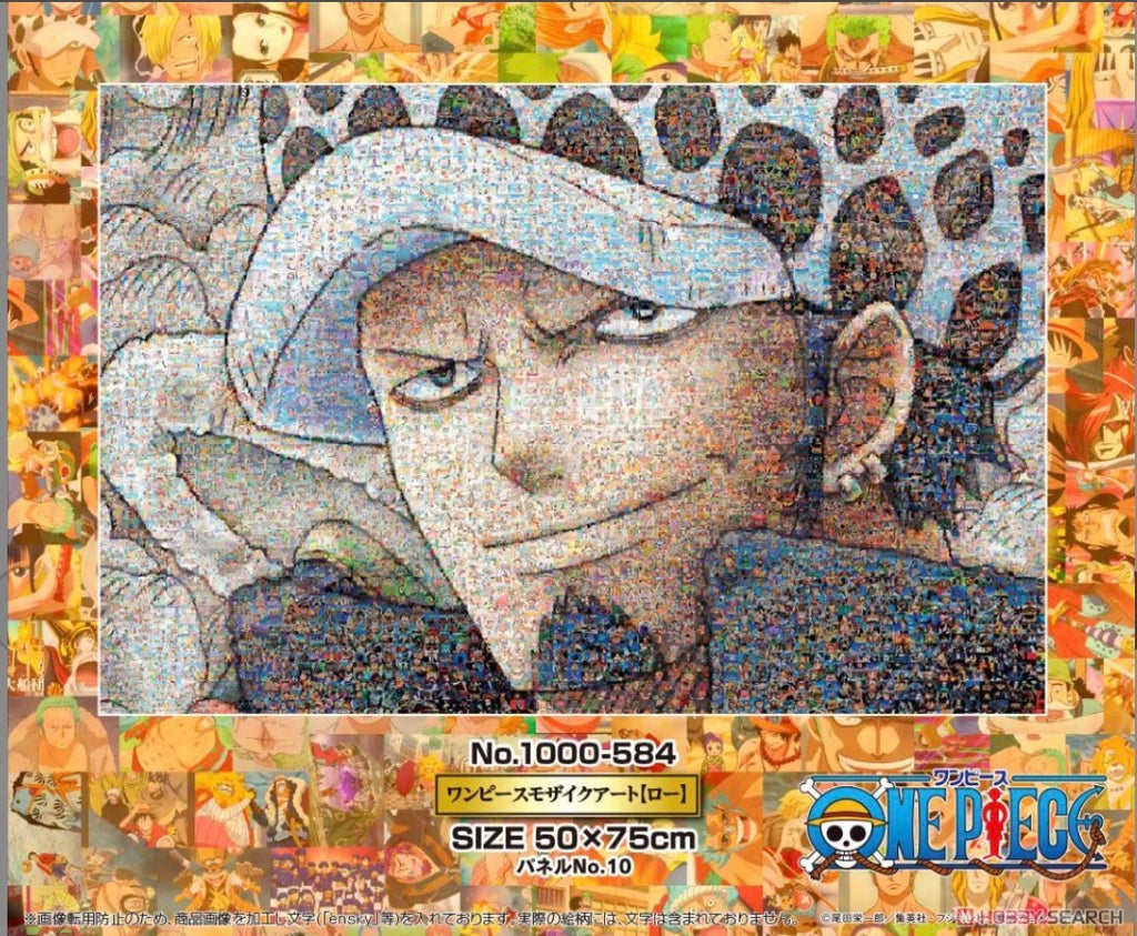 One Piece n°1000-583 One Piece Mosaic Art [Law] (Puzzles)