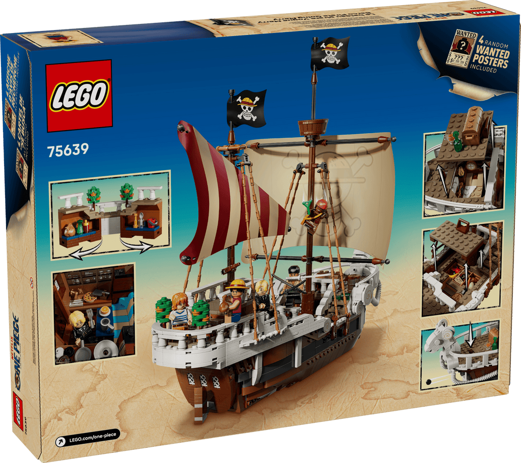 LEGO X One Piece - Le bateau pirate Going Merry