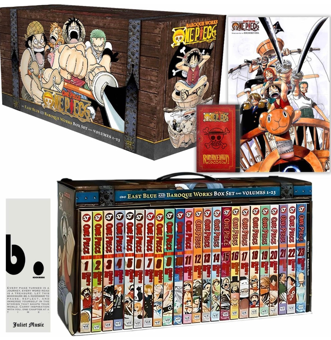One Piece Box Set 1: East Blue and Baroque Works