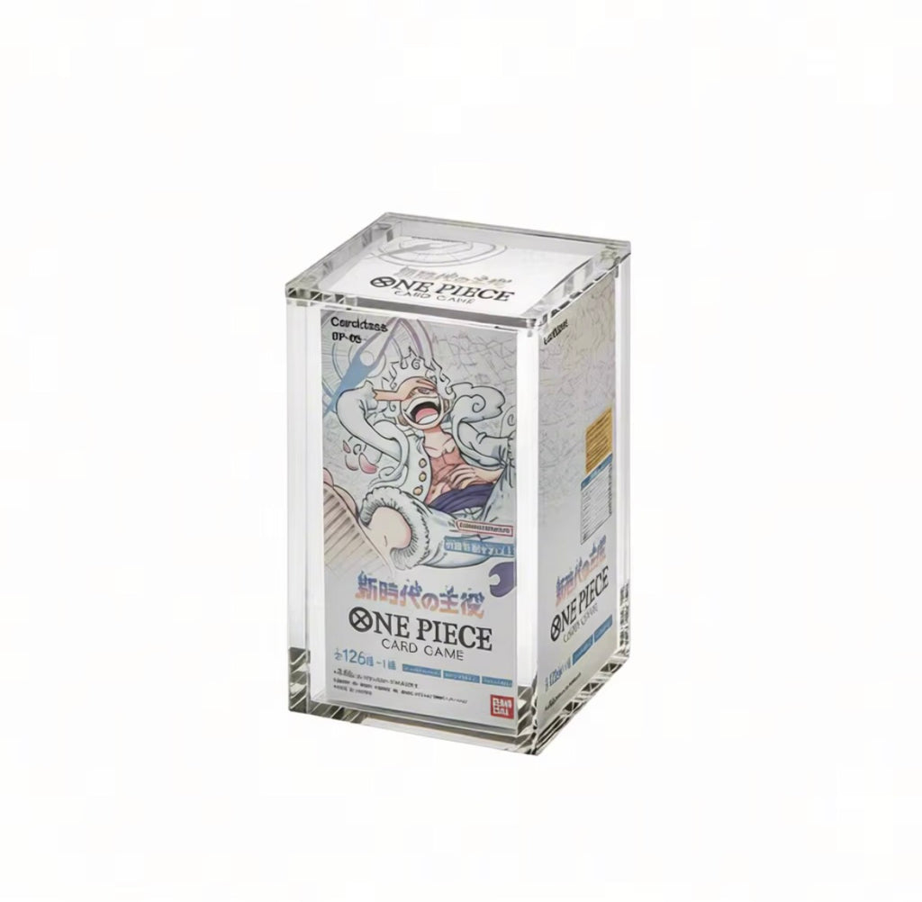 Acrylic Booster Box Display for One Piece Japanese box