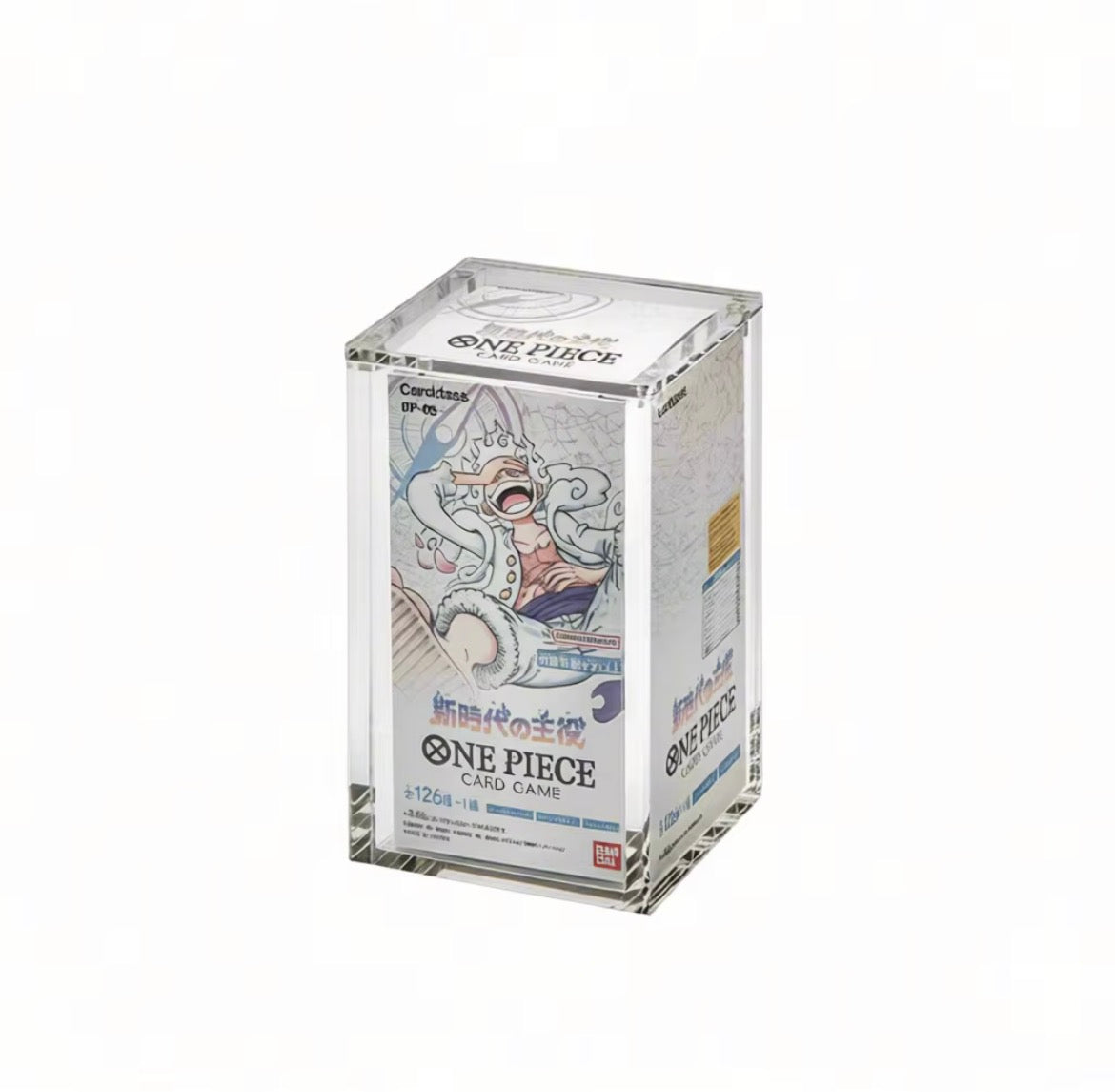 Acrylic Booster Box Display for One Piece Japanese box