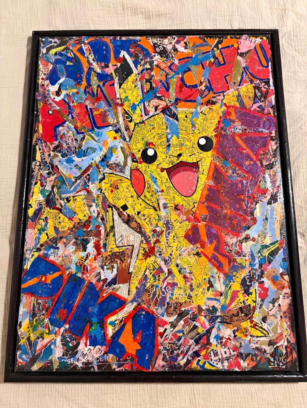 ✨ Opera d'arte - Pikachu – di Anne Mondy ✨
