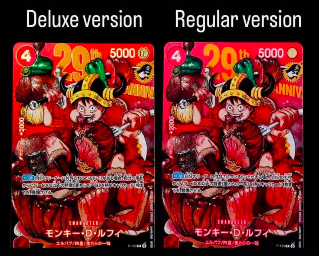 One Piece Card Game Premium Card Collection 29th Anniversary Edition Luffy P-159 Cards Promo JP