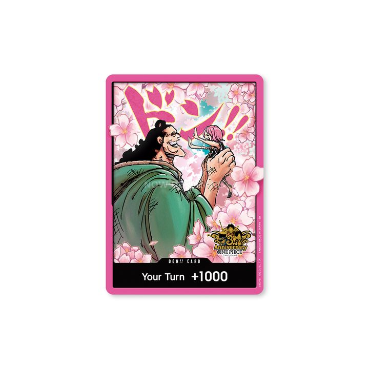 ONE PIECE CARD GAME Chinese 3rd Anniversary Set