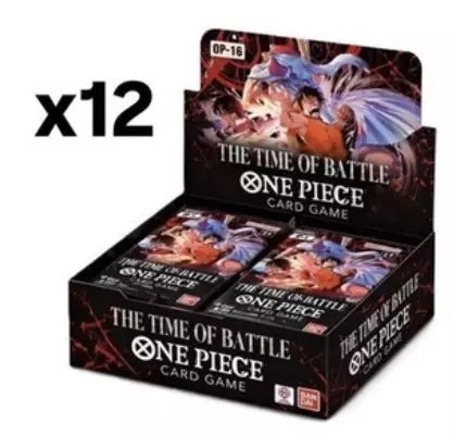 One Piece Card Game -  Display 24 Boosters ENGLISH VERSION OP16 - The Time of Battle OP-16