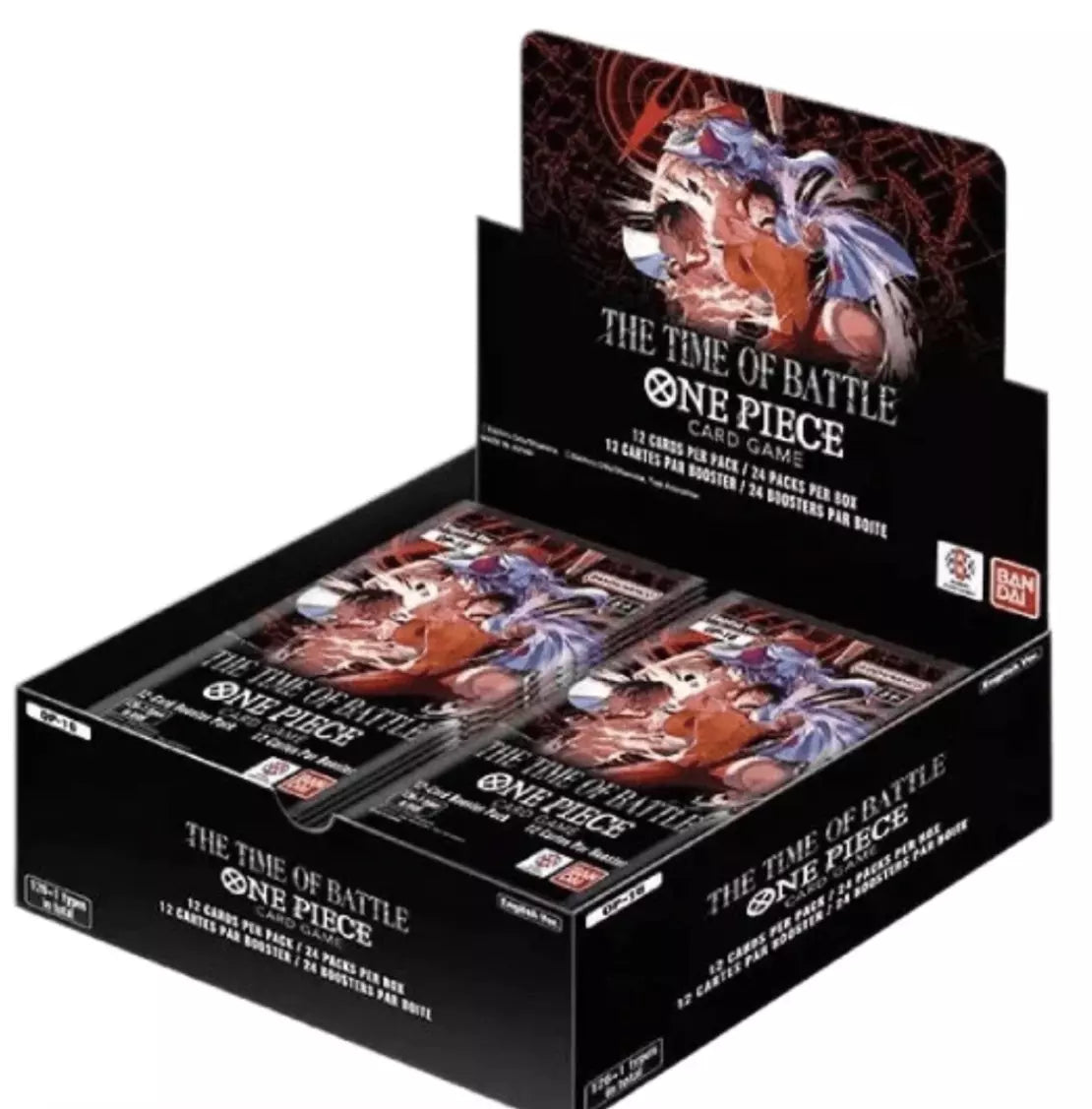 One Piece Card Game -  Display 24 Boosters ENGLISH VERSION OP16 - The Time of Battle OP-16