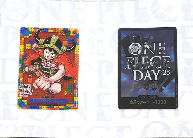 Collection de cartes Premium ONE PIECE DAY’25 Japonais