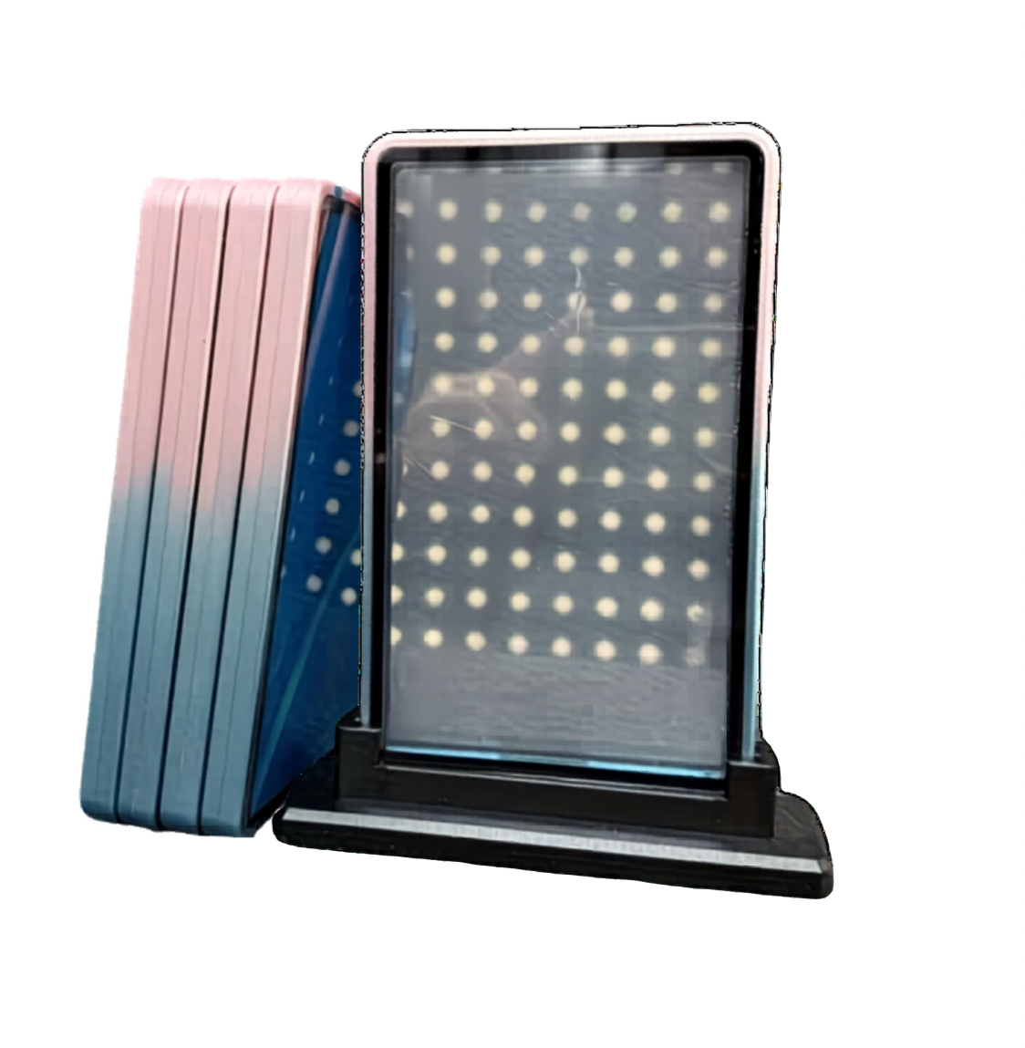 PSA/CGC Grading Card Aluminum Alloy Protective Case - UV-Resistant High-Aluminum Glass, Gradient Color Design