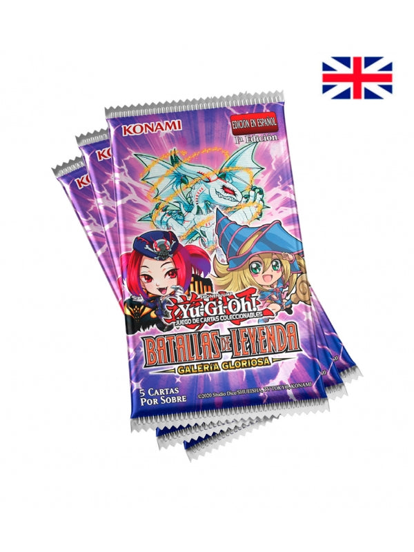 Boîte de 24 boosters Battles of Legend: Glorious Gallery ENG - Yu-Gi-Oh!