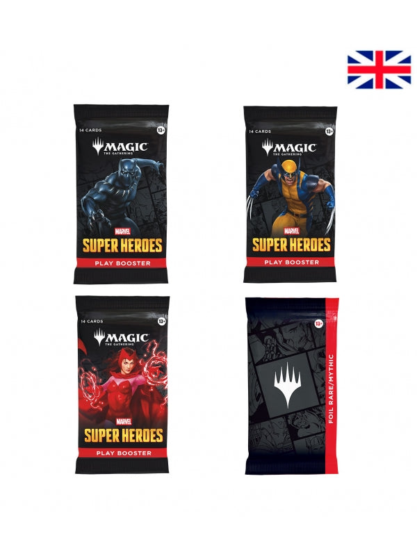 MTG Display Booster (30 bustine) Marvel Super Heroes ENG - Magic The Gathering