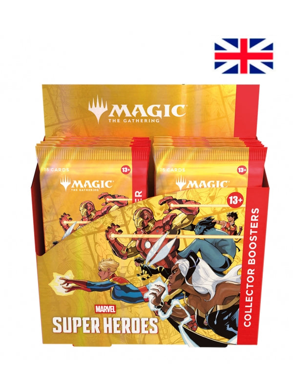 MTG Collector Booster Display (12 bustine) Marvel Super Heroes ENG - Magic The Gathering