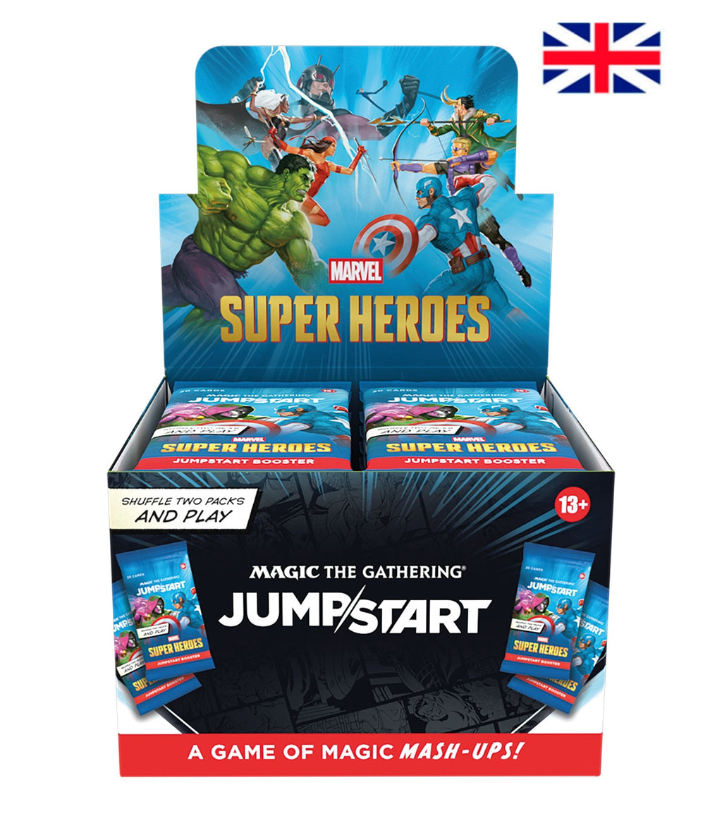 MTG Jumpstart Booster Display (24 bustine) Marvel Super Heroes ENG - Magic The Gathering