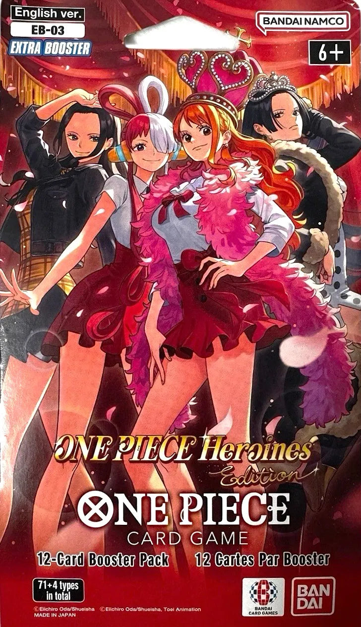 Extra Booster: One Piece Heroines Edition FR Booster Pack sous Pochette