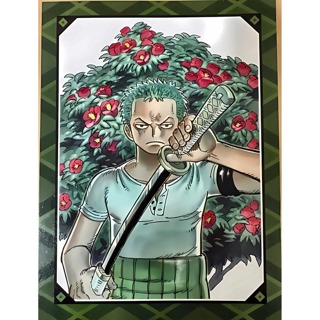 ONE PIECE novel ZORO #1 Japanese -【Includes bonus Illustration card】【Japan Exclusive】